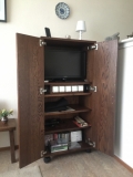 TV-kast open